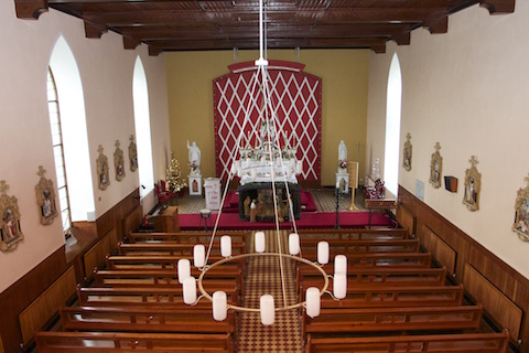 Lisheen Church Upper View including the Sanctuary